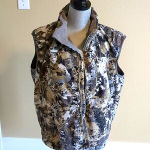 Sitka fleece camo vest